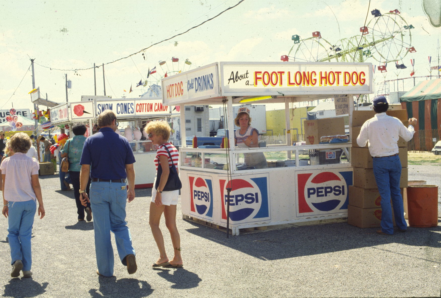 Food stands, 1980